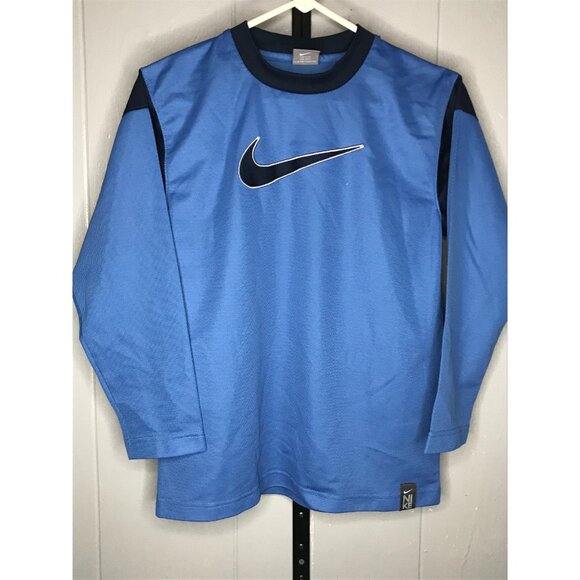 Vintage Nike womens light weight jersey Sweater Athletic Gym top 90’s sz SM - Picture 1 of 6